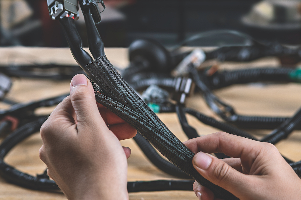 How Braided Sleeving Benefits the Future of Automotive Applications -  Wiring Harness News