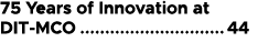 75 Years of Innovation at DIT MCO 44