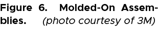 Figure 6. Molded On Assemblies. (photo courtesy of 3M)