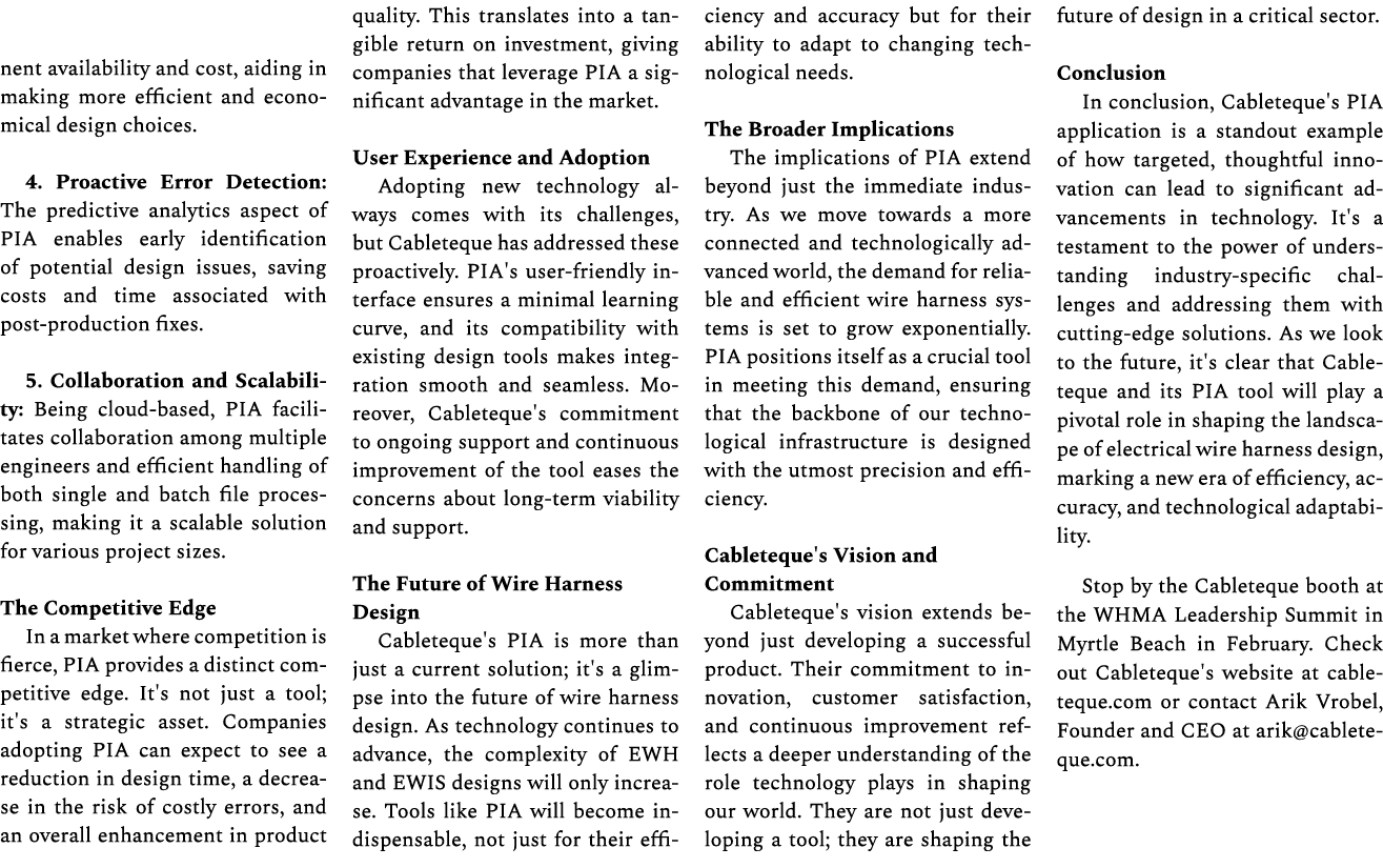 nent availability and cost, aiding in making more efficient and economical design choices. 4. Proactive Error Detecti...