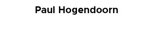 Paul Hogendoorn