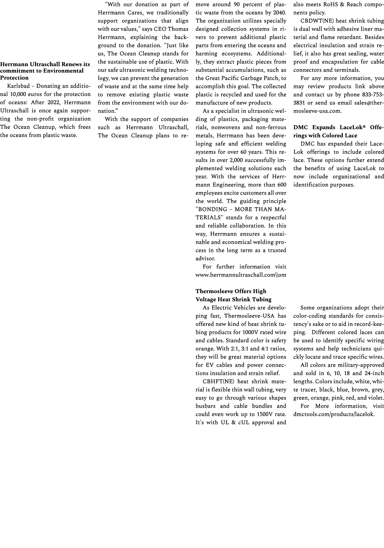 Herrmann Ultraschall Renews its commitment to Environmental Protection Karlsbad – Donating an additional 10,000 euros...