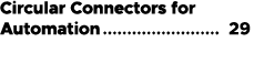 Circular Connectors for Automation 29