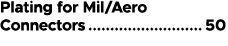 Plating for Mil/Aero Connectors 50