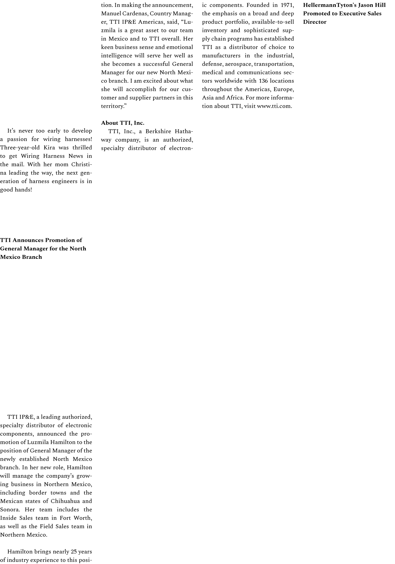 It’s never too early to develop a passion for wiring harnesses! Three year old Kira was thrilled to get Wiring Harnes...