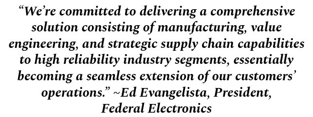 “We’re committed to delivering a comprehensive solution consisting of manufacturing, value engineering, and strategic...