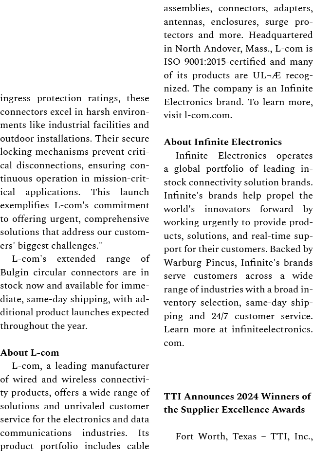 ingress protection ratings, these connectors excel in harsh environments like industrial facilities and outdoor insta...