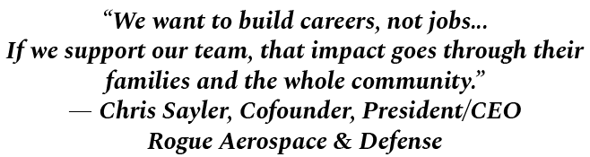 “We want to build careers, not jobs… If we support our team, that impact goes through their families and the whole co...
