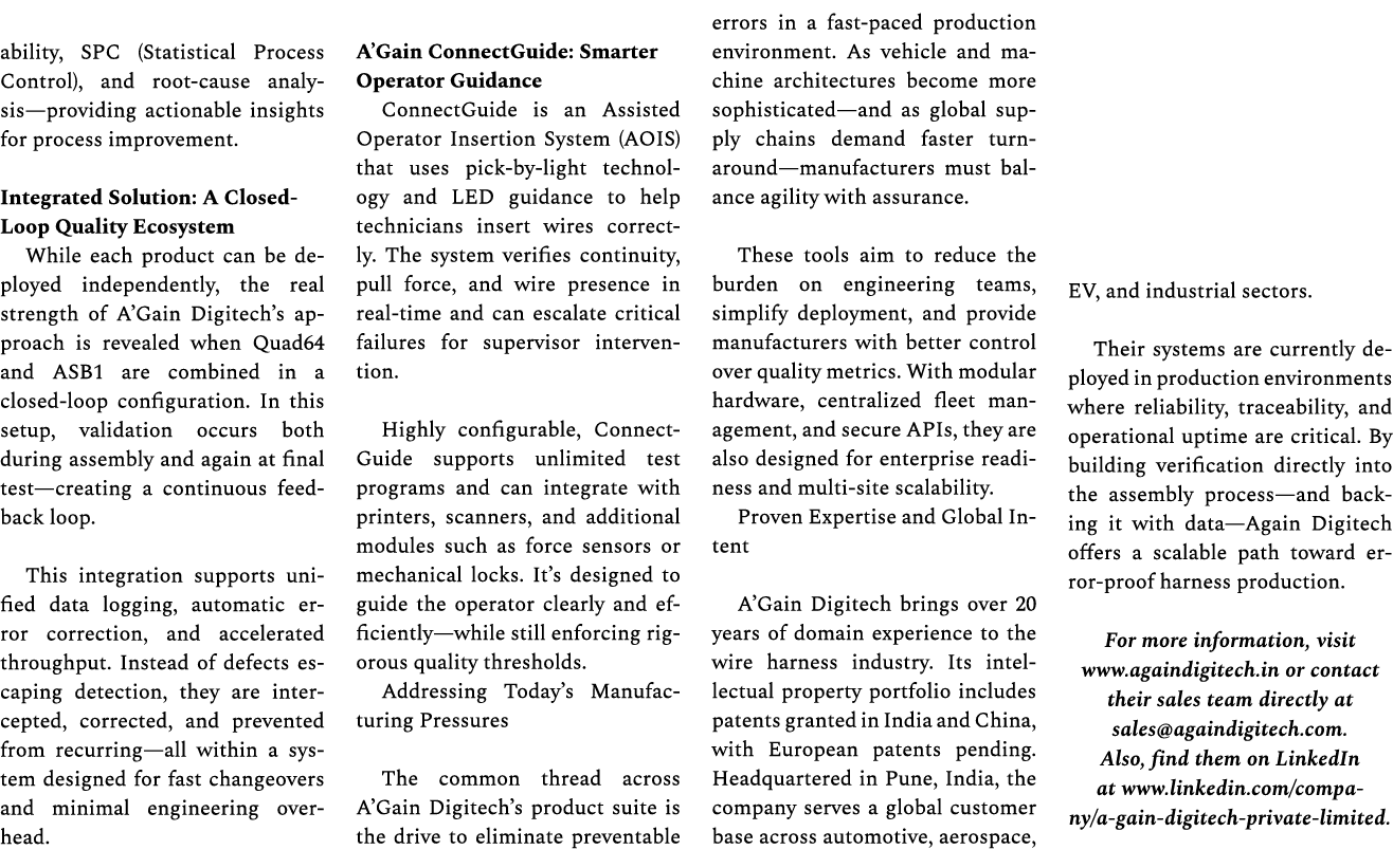 ability, SPC (Statistical Process Control), and root cause analysis—providing actionable insights for process improve...