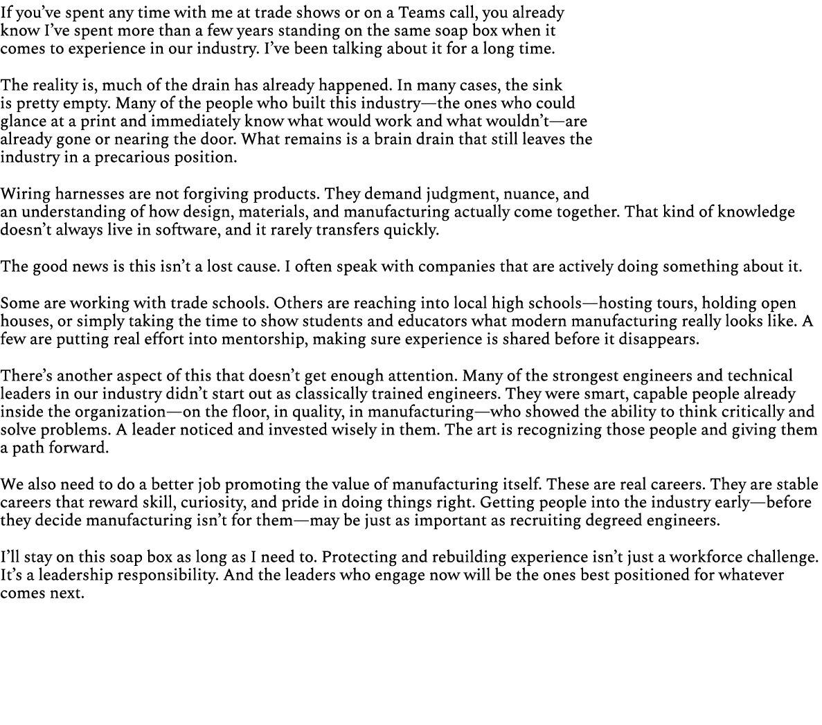 If you’ve spent any time with me at trade shows or on a Teams call, you already know I’ve spent more than a few years...