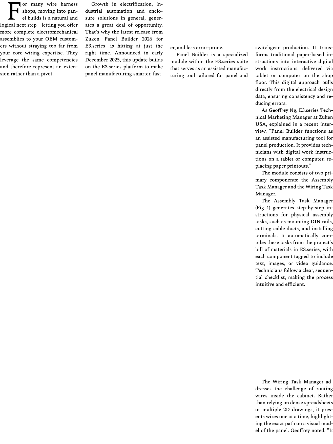 For many wire harness shops, moving into panel builds is a natural and logical next step—letting you offer more compl...