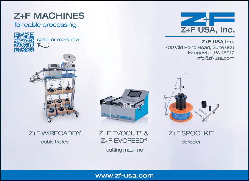 Two machines are shown, one is a ZF-PMC and the other is a ZF-CRD. Description generated by AI