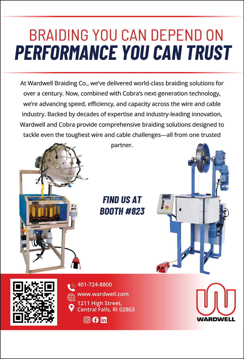 A brochure for Warwicke Brewing Co. showcases their equipment and services. AI generated content