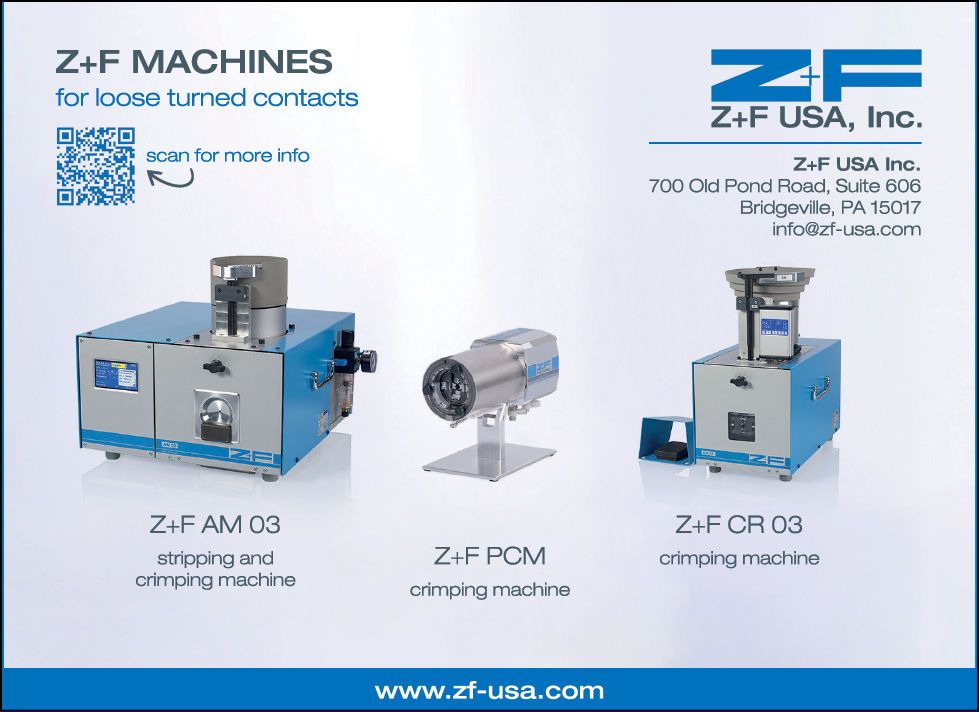 Two machines are shown, one is a ZF-PMC and the other is a ZF-CRD. Description generated by AI