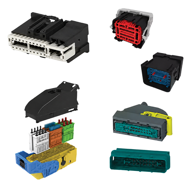 A collection of electronic components. Description generated by AI