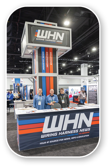 A table with a sign that says “Winning Harness News". Description generated by AI
