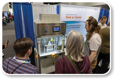 A machine with a sign that says “Sink or Swim". Description generated by AI