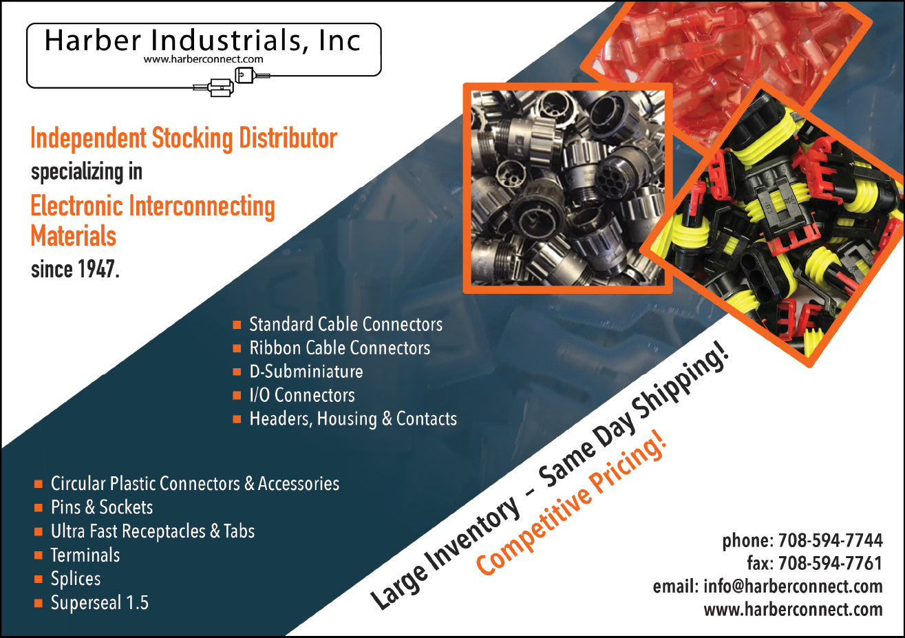 A flyer for Harbor Industries Inc. Description generated by AI